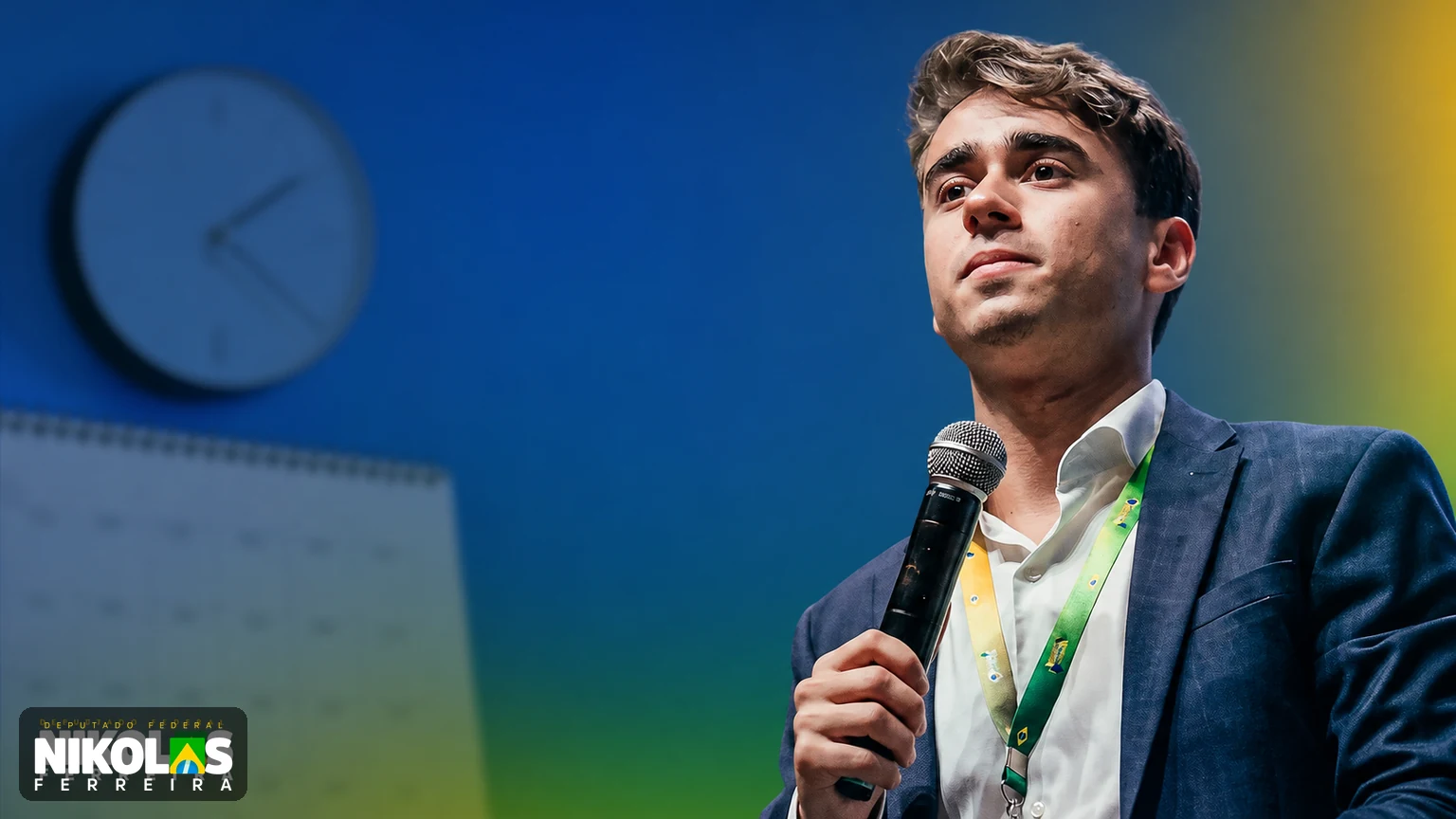 Nikolas Ferreira em capa editorial sobre sua idade e data de nascimento