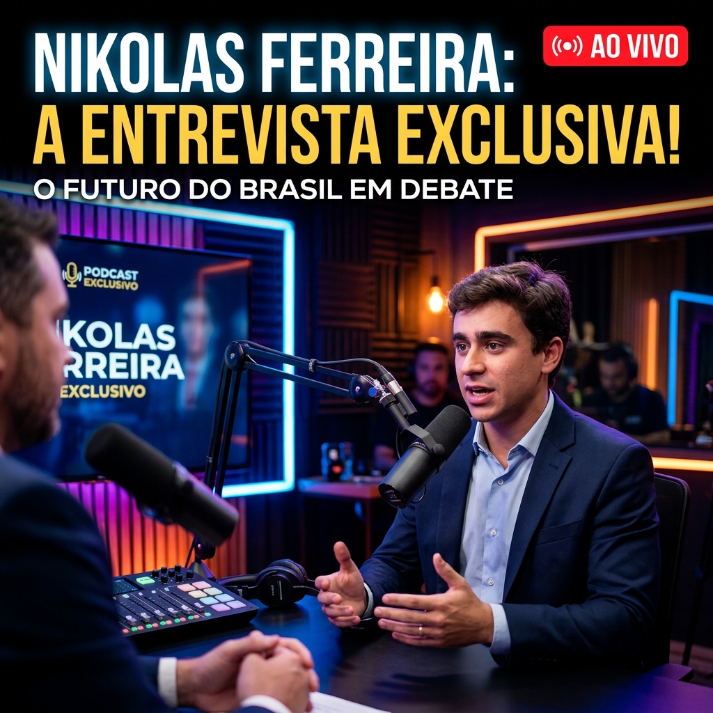 Entrevista Exclusiva: Desafios, Metas e o Futuro de Minas Gerais em 2026 com Nikolas Ferreira